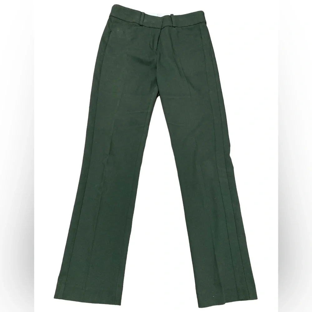 Loft olive green Julie straight size 4_3